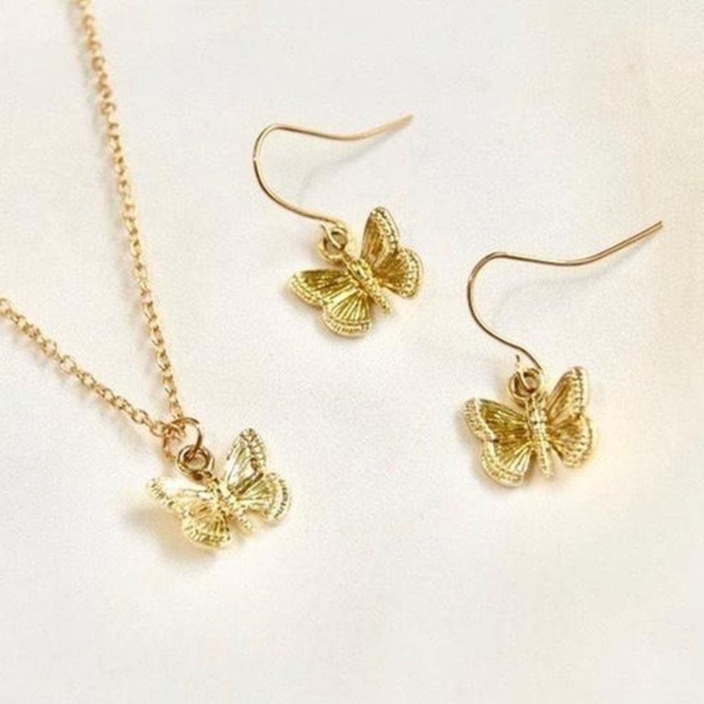 Butterfly Jewelry Set